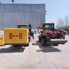 转让二手高速护栏打桩机 公路俩边护栏打桩机